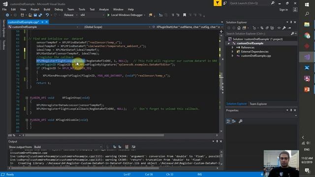 X-plane SDK 3 Tutorial - Interaction with dataRef through SDK [Part 3] смотреть онлайн