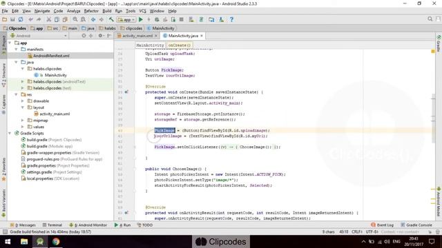 Upload Image/File to Firebase Storage Android Tutorials смотреть онлайн