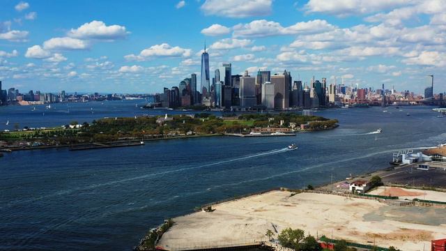 New York City Skyline 4K Screensaver - Brooklyn Views HD смотреть онлайн