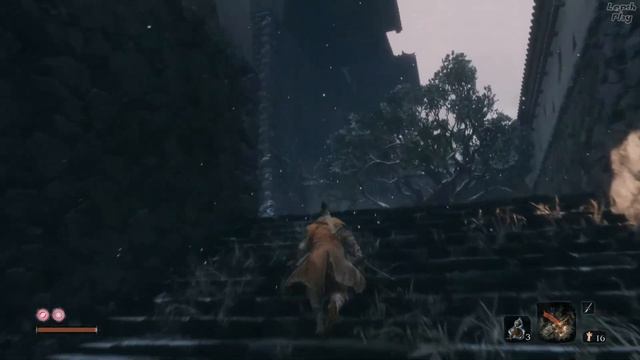 Sekiro Shadows Die Twice прохождение #5. Змей (как пройти), Всадник Гебу Онива (как убить), петарды смотреть онлайн