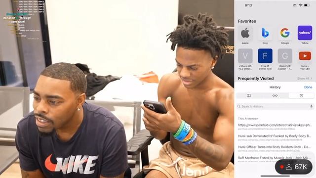 IShowSpeed Dad Checks His History!? смотреть онлайн