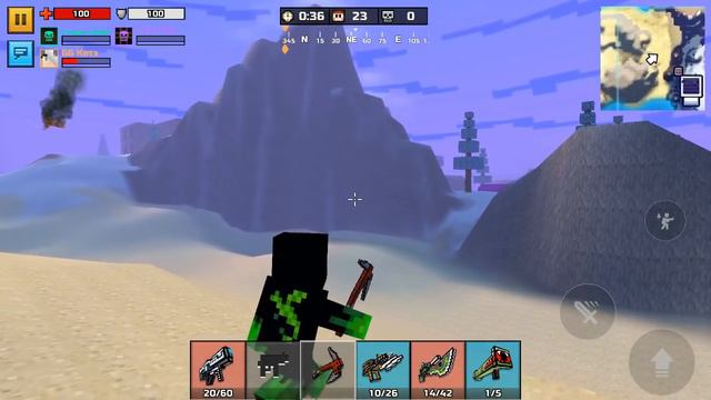 Pixel Gun 3D - Battle Royale Gameplay Part 40 - Aero Suit смотреть онлайн