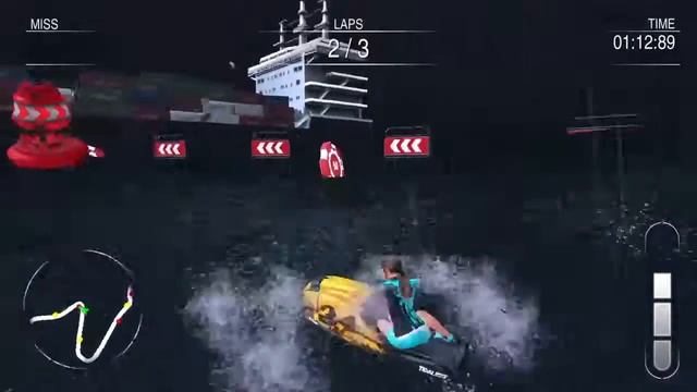Aqua Moto Racing Utopia - Gold medal on Among Giants (Time Trial) смотреть онлайн