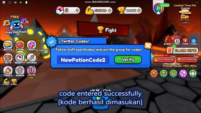 *NEW UPDATE CODES* [X3 HALLOWEEN UPDATE] Pull a Sword ROBLOX | ALL CODES | 26 OCTOBER 2023 смотреть онлайн