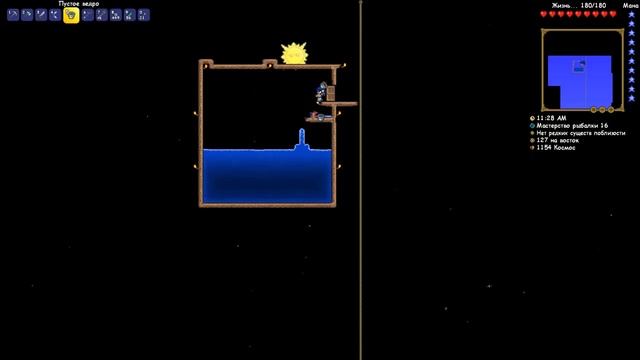 Как сделать воду в Terraria. смотреть онлайн