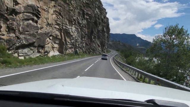 Чуйский тракт 3. Таймлапс 5. От подвесного моста к слиянию Чуи и Катуни. смотреть онлайн