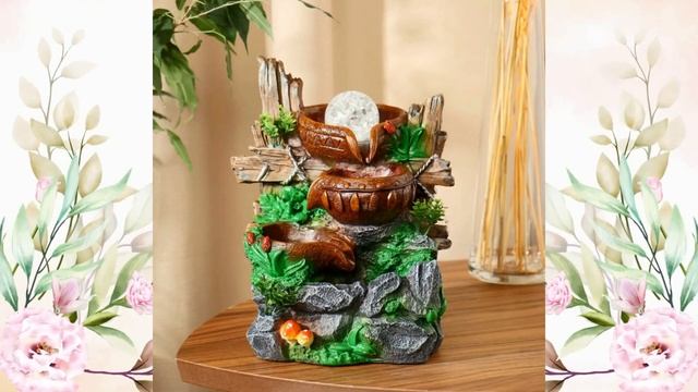 Красивые поделки из натуральных камней.