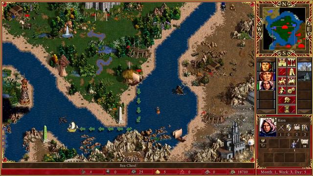 Dead and Buried scenario - Heroes of Might and Magic 3 HD смотреть онлайн