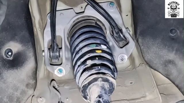 KIA QUORIS - replacing bushing upper and lower control arm - replacing bushing front arm смотреть онлайн