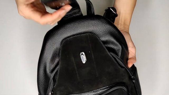 Обзор замшевого рюкзака арт. 9510-3 смотреть онлайн