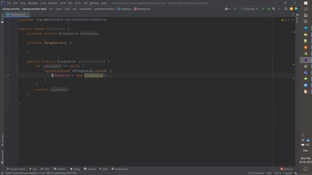 Different Ways to create Singleton Objects in Java смотреть онлайн