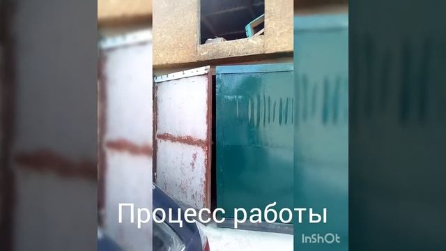 Покраска ворот гаража смотреть онлайн