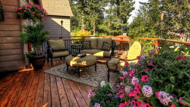 Красивые террасы, декинг