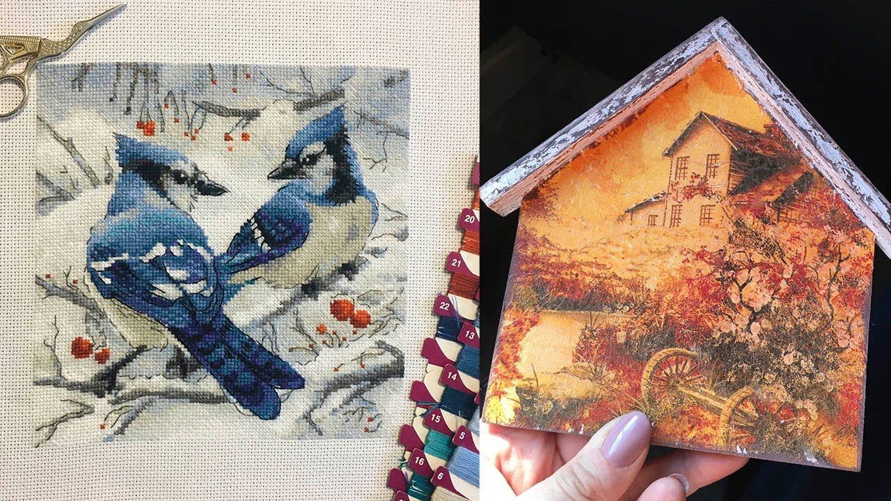 Финиш Риолис Голубые сойки / Продвижения по моим процессам/ Покупки тканей смотреть онлайн