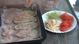 Куриные отбивные в духовке