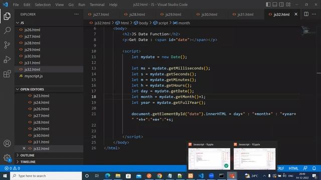 JavaScript Live Training class 12 | By Sriyansh IT, Hyderabad смотреть онлайн