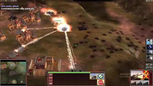 C&C Generals Zero Hour online(CHINA V) PRO RULES смотреть онлайн