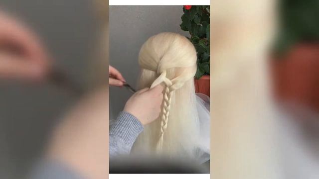 Прическа в школу. Прическа в детский сад смотреть онлайн