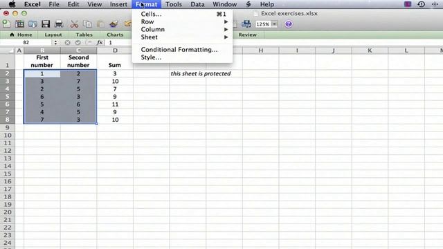 How to Set a Password on Excel 2007 : MS Excel Tips смотреть онлайн