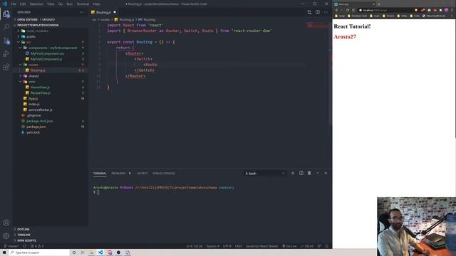 8 react router dom смотреть онлайн