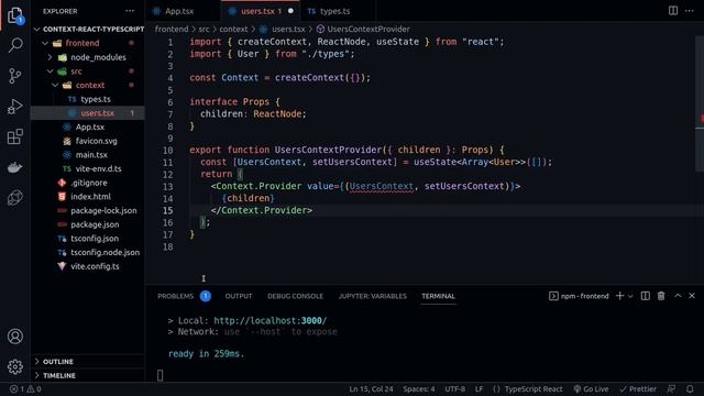 Cómo utilizar Context API con TypeScript | React JS смотреть онлайн