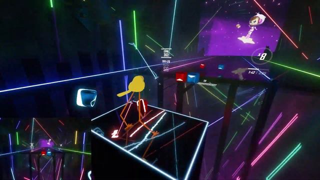BEAT SABER • Dans ma Fusée - Ilona Mitrecey (expert) смотреть онлайн