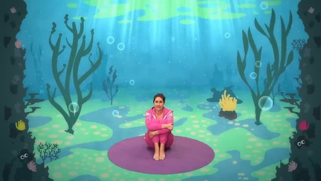 Squish the Fish | Yoga for Kids! A Cosmic Kids Yoga Adventure смотреть онлайн