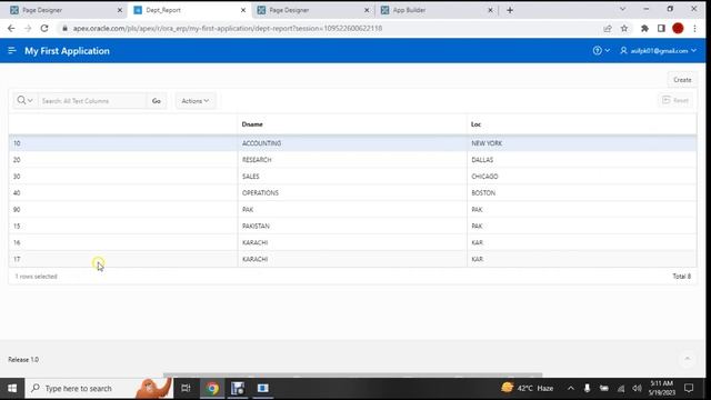 2.2 Oracle Apex | Master Detail Form смотреть онлайн