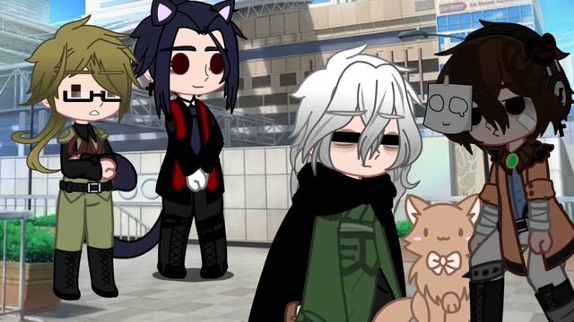 ||Любит котов?||~Meme~ Mori x Fukuzawa Kunikida x Dazai смотреть онлайн