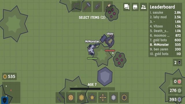 Top 5 io games Survival in 2021: Taming.io, Nightz.io, Moomoo.io, Devast.io, Starve.io смотреть онлайн