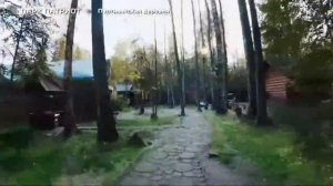 Партизанская деревня в парке «Патриот»