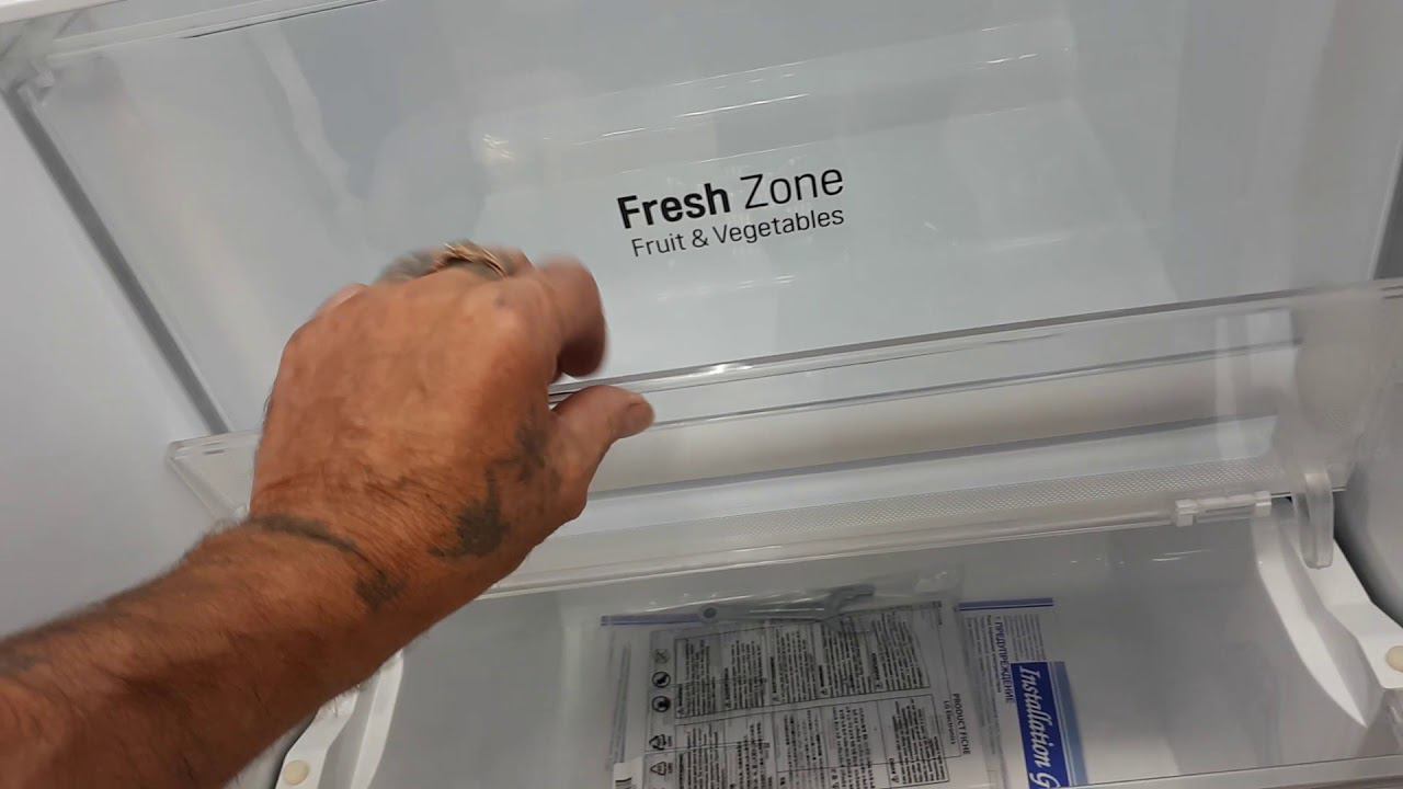 Осмотр холодильника LG-GC-B247SMUV  Side By Side