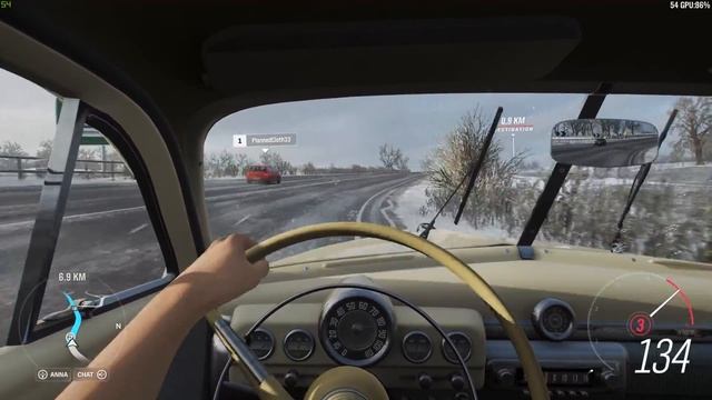 Forza Horizon 4 - 1949 Mercury Coupe - Car Show Speed Jump Crash Test . 1440p 60fps. смотреть онлайн