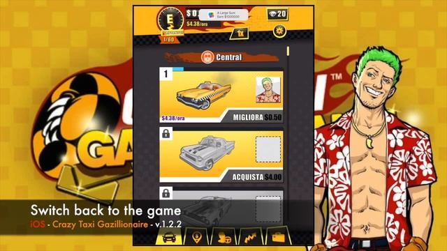 Crazy Taxi Gazillionaire - [How to] Make Money in 10 minutes смотреть онлайн