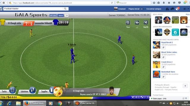 FOOTBALL MASTER 3P GANHANDO DOS TIMES MAIS FACEIS смотреть онлайн