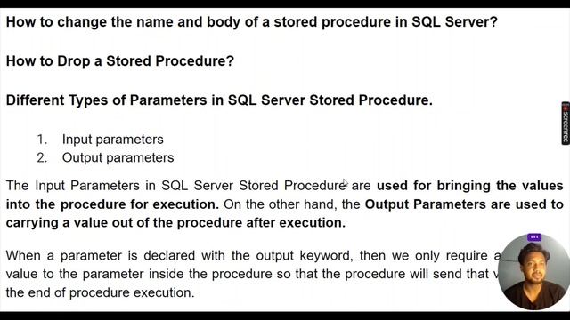 Stored Procedure in SQL Server #sql #sqlserver #techyatra смотреть онлайн