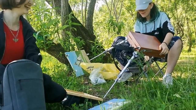 Art vlog: летняя практика художников-живописцев смотреть онлайн