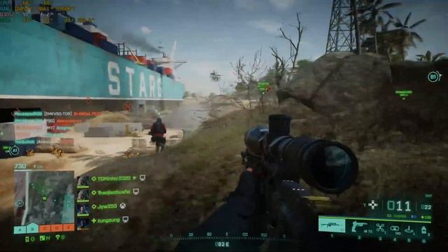 Battlefield 2042 : RTX 3080 10GB + i5 13600K 5/2/2023 смотреть онлайн
