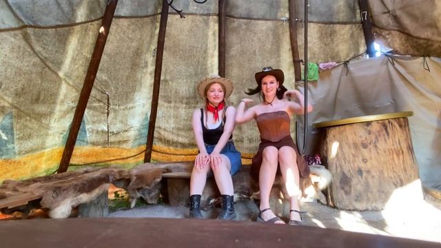 ВЛОГ;) ковбойская вечеринка | день рождения Алины, катаемся на лошадях смотреть онлайн