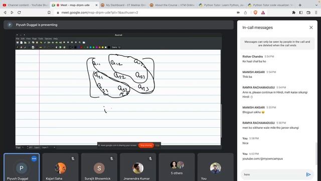 PYTHON Type of Matrix Question With Piyush Duggal смотреть онлайн