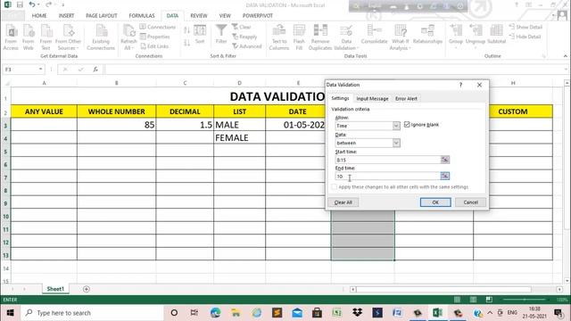 Data Validation in Excel In Bengali смотреть онлайн