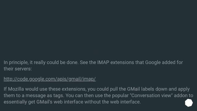 How do I synchronize Thunderbird tags with Gmail labels? смотреть онлайн