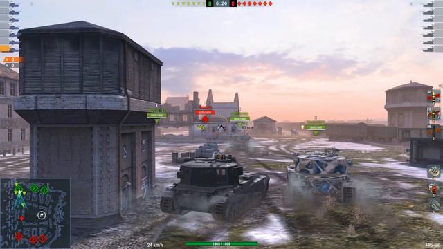 WOT Blitz Face Off || FV215b vs FV215b 183 смотреть онлайн