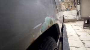 Nissan Сubе z10 Ниссан Куб з10  замена порогов, ремонт гнилой арки, работа с металлом в стык.