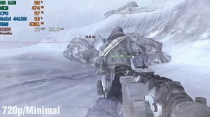 Call of Duty Modern Warfare 2 testing pc (HD 610, Pentium gold 4415U, 8GB)