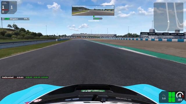 Porsche 992 GT3 R @ Jerez Hotlap - Automobilista 2 смотреть онлайн