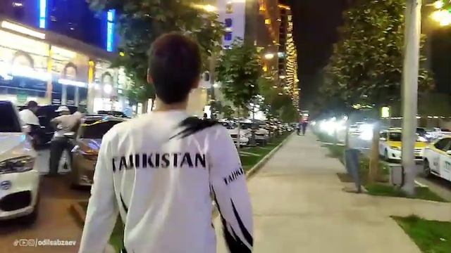 Сегодня наш город ДУШАНБЕ 2023 ночью Прекрасен как новый ДУБАЙ