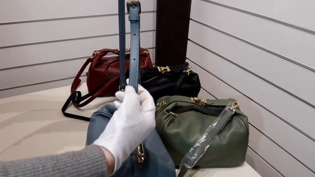 Сумка кожаная женская LMR 1551 смотреть онлайн