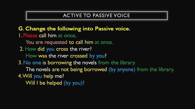 Passive Voice| 10th Gr| Exercise G| Page 16| Unit 1| Samacheer | TNPSC| смотреть онлайн