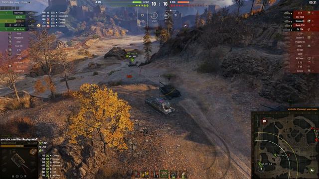 WZ-113G FT • I AM THE BEAST • WoT Gameplay смотреть онлайн